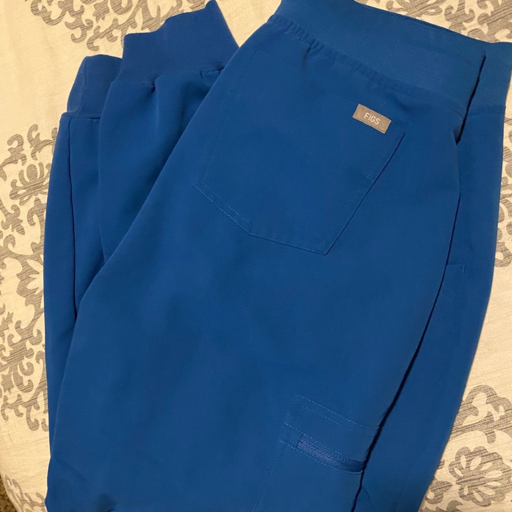 Royal Blue Figs Zamora joggers